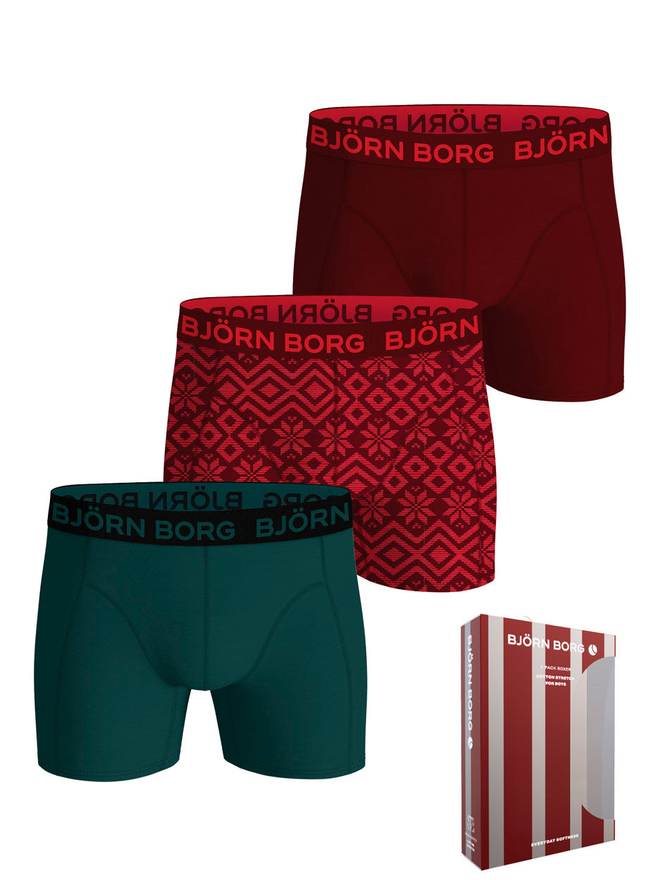 Bomulds Stretch Underbukser 3 pak.