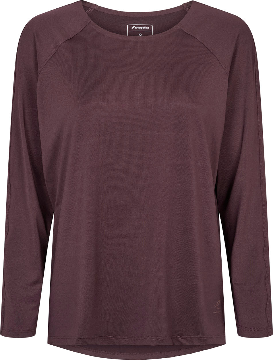 Boat Neck Langærmet Trænings T-shirt