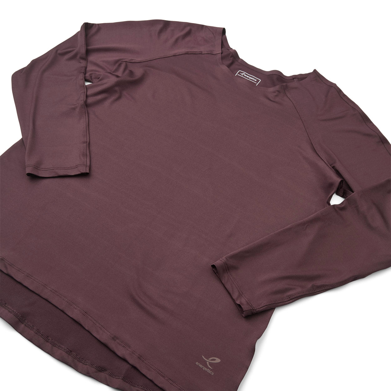 Boat Neck Langærmet Trænings T-shirt