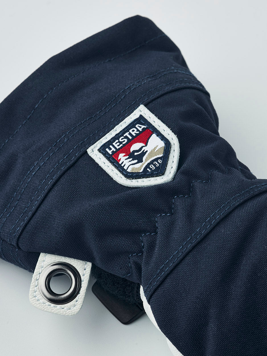 Army Leather Heli Ski Jr. 5-Finger handsker