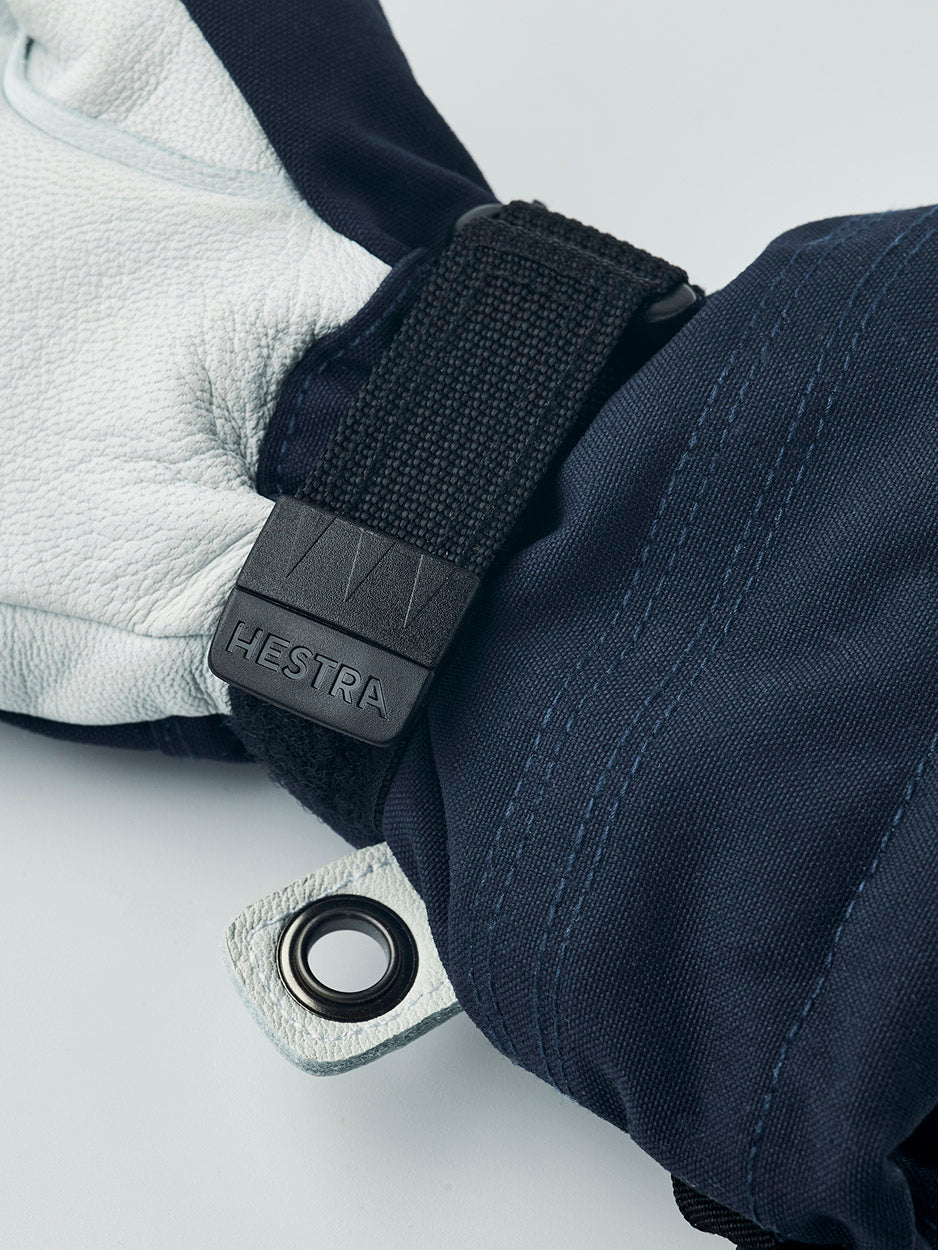 Army Leather Heli Ski Jr. 5-Finger handsker