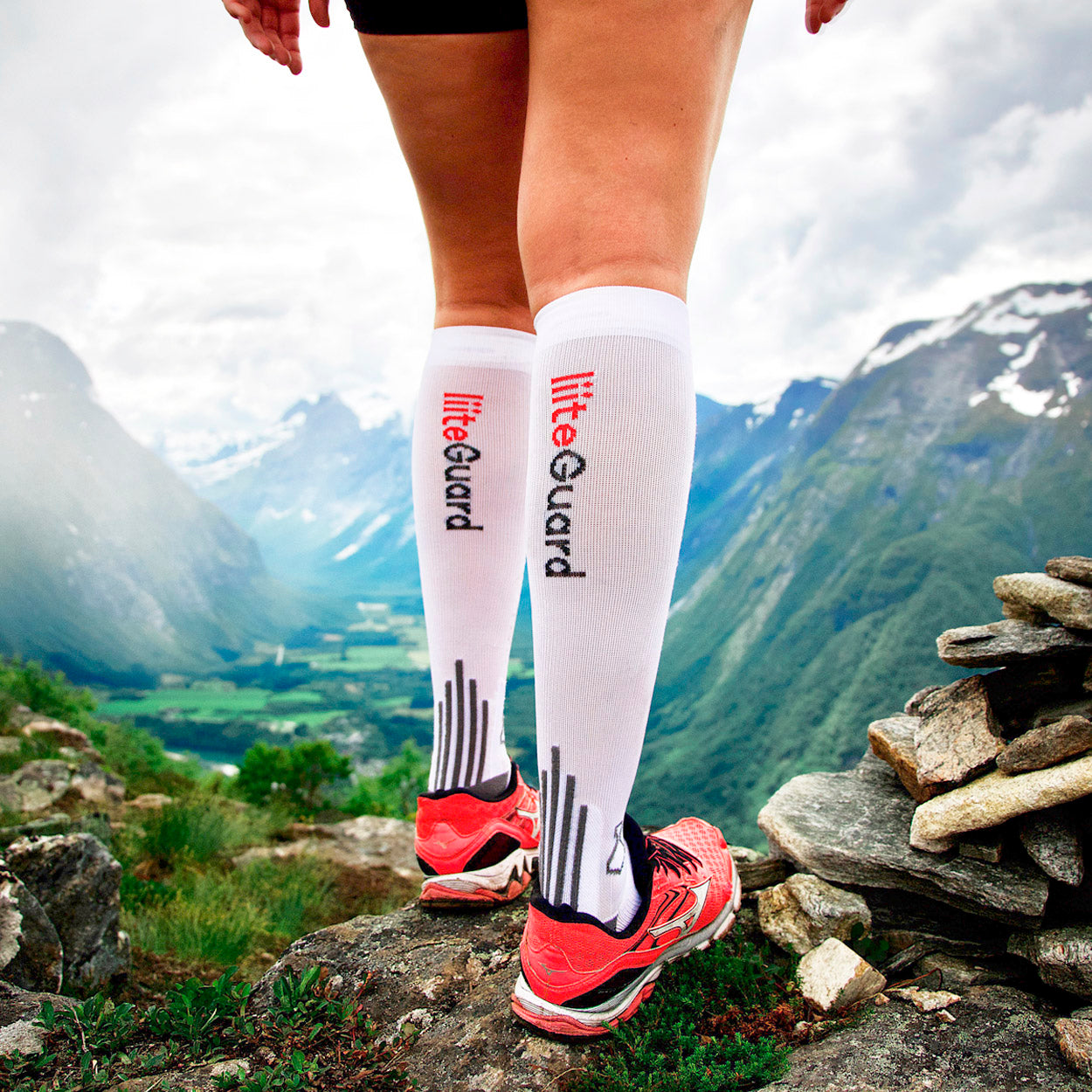 Shin-Tech Grip løbestrømper