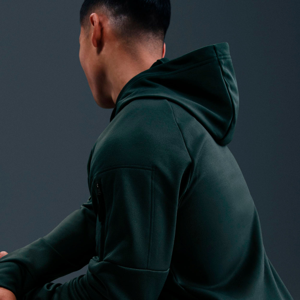 Therma-Fit Full-Zip Fitness hættetrøje