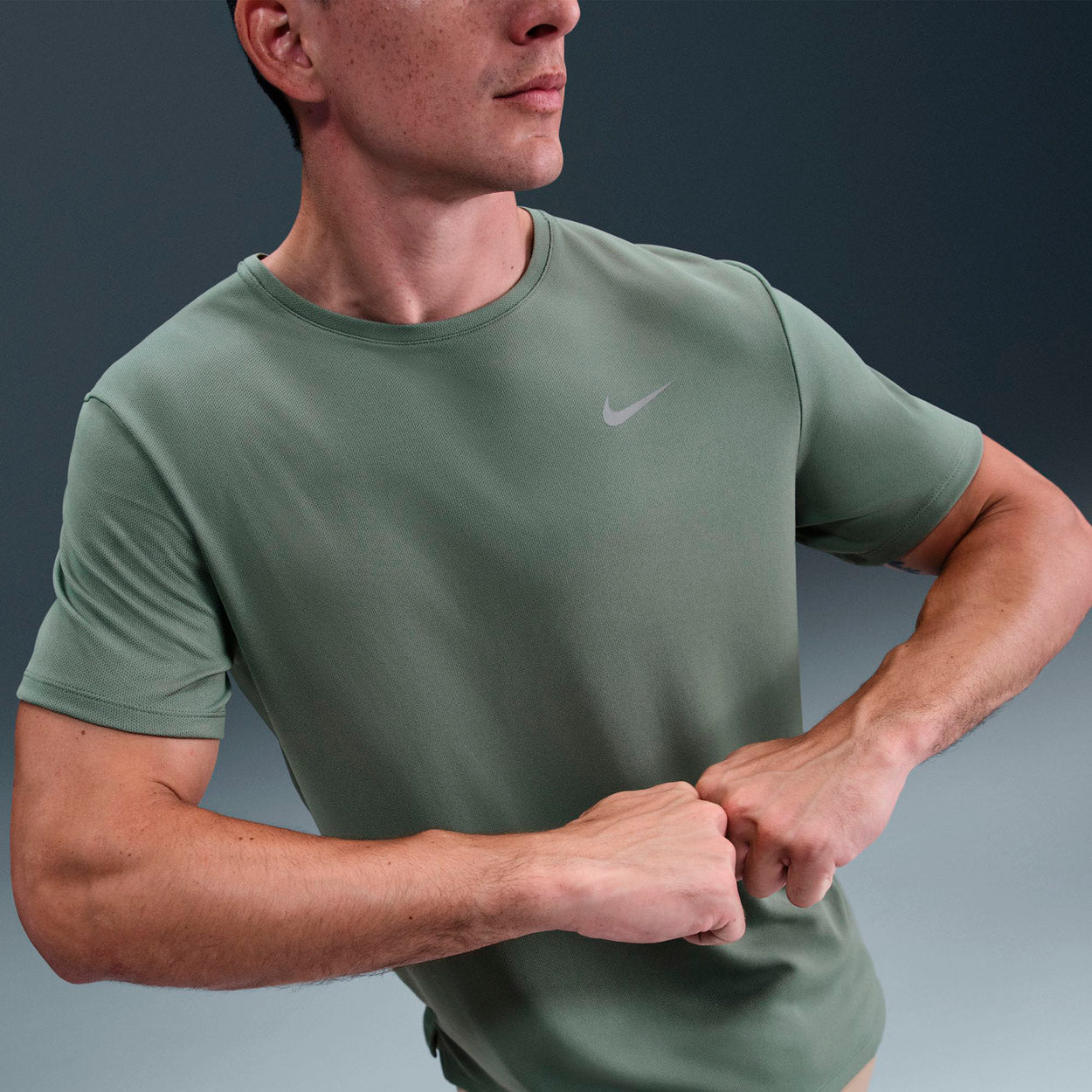Dri-FIT UV Miler Løbe T-shirt