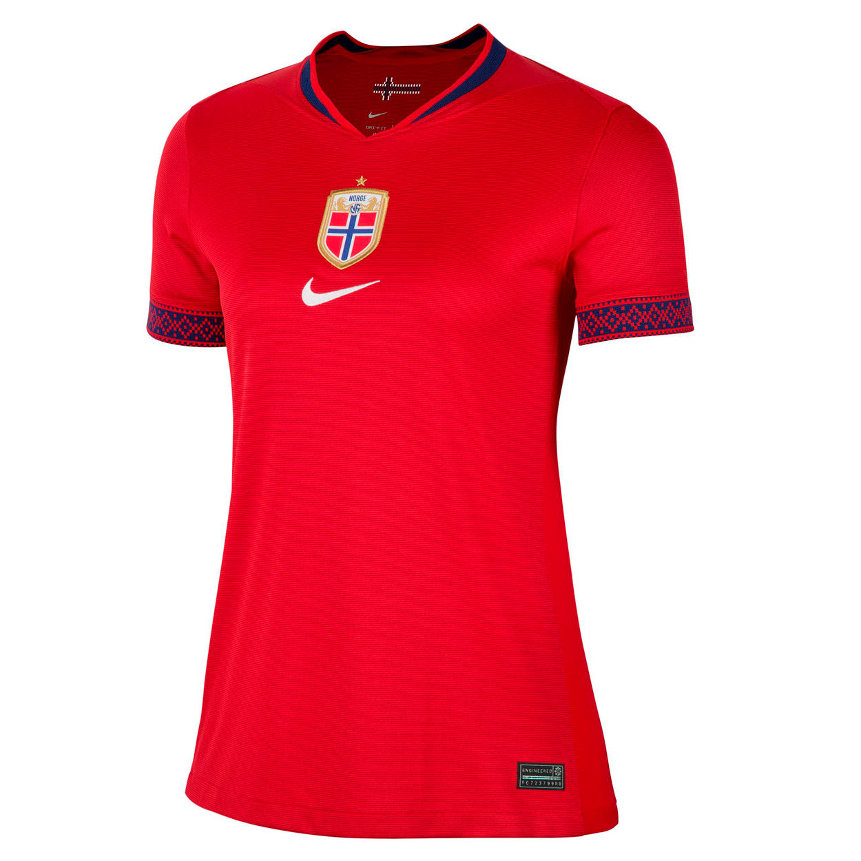 Norge Dame 25 Hjemmebanetrøje