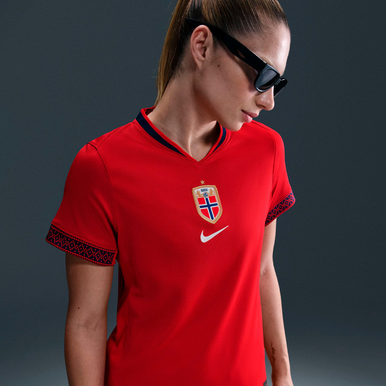 Norge Dame 25 Hjemmebanetrøje