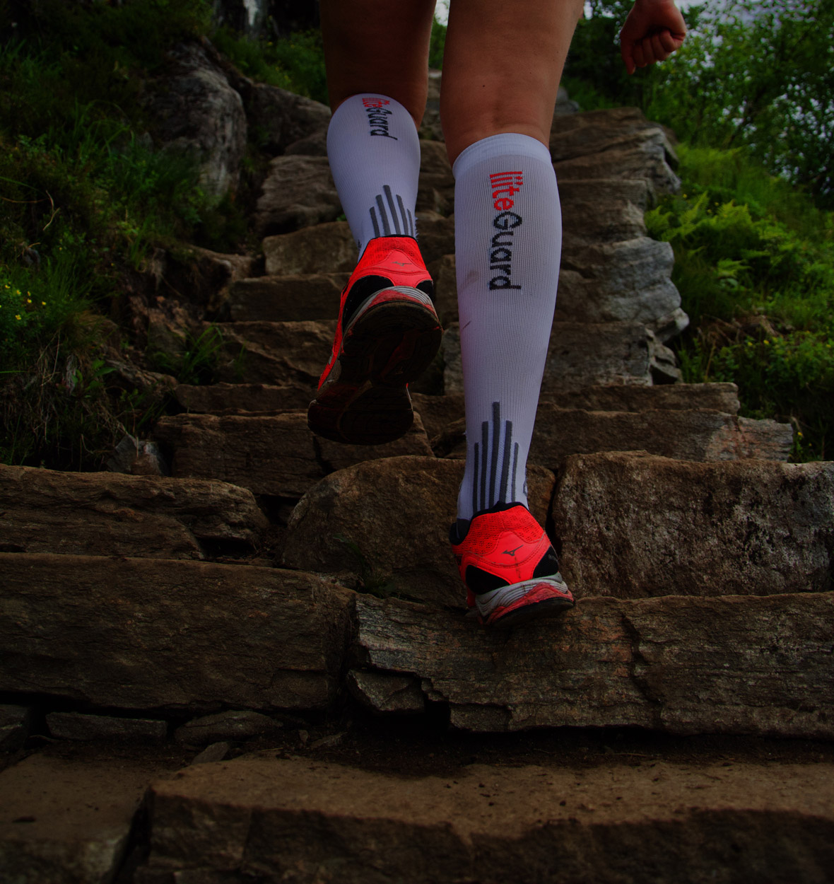 Shin-Tech Grip løbestrømper