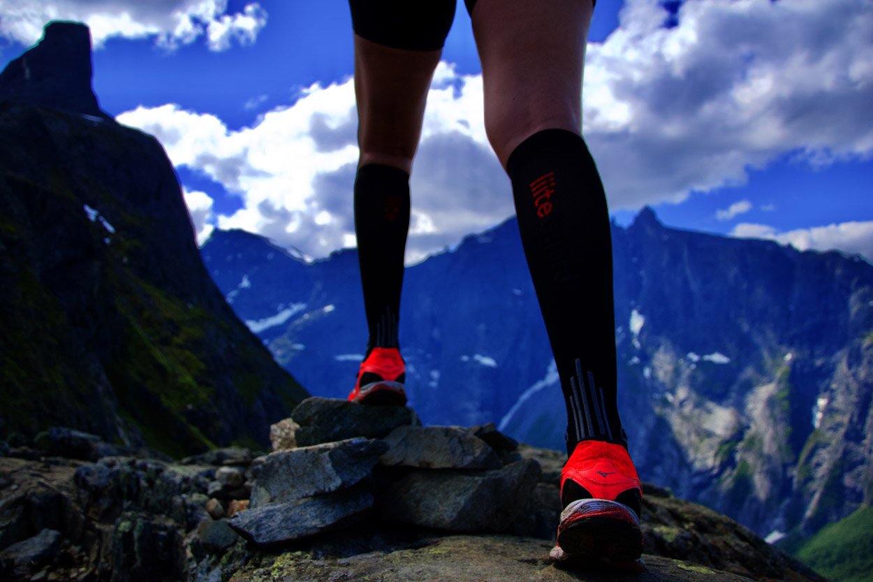 Shin-Tech Grip løbestrømper