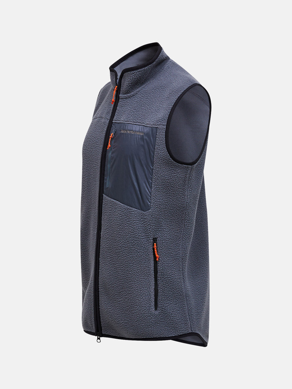 Pile Vest Mountain Vest