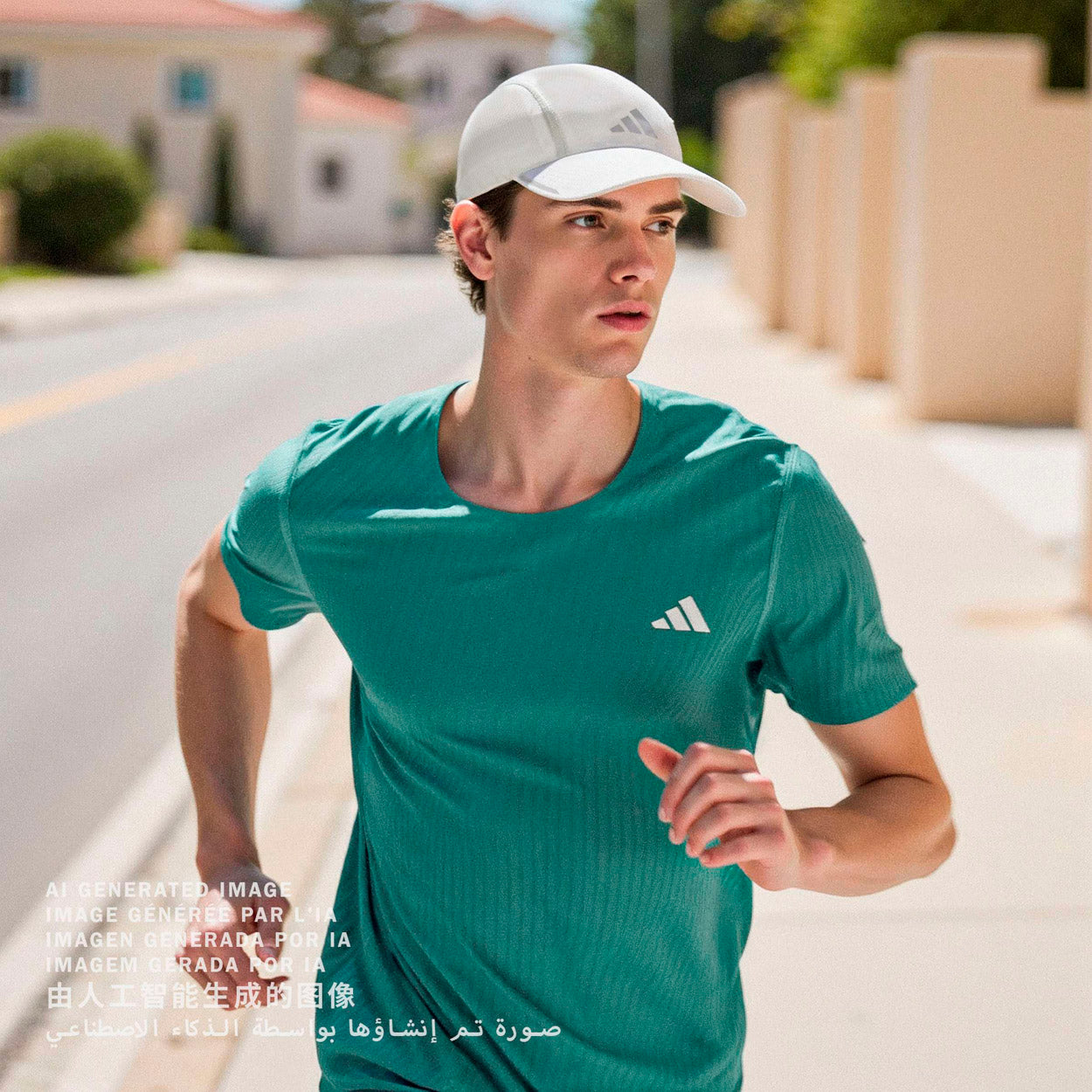 AEROREADY Four-Panel Mesh Løbekasket