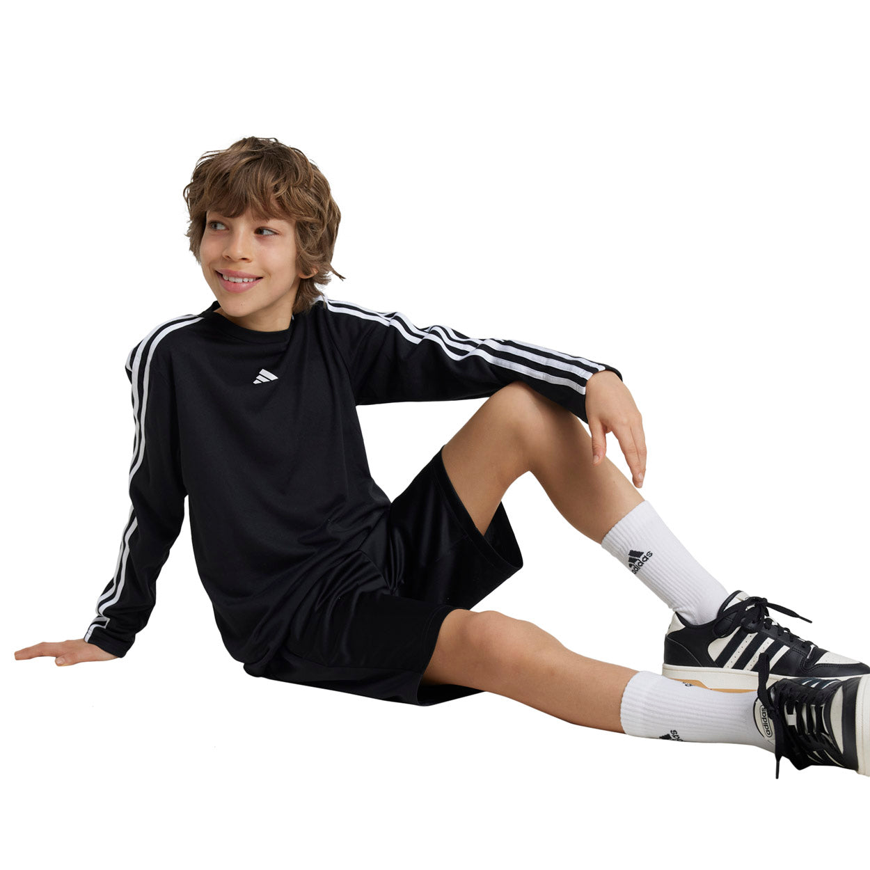 Essentials Logo Regular Fit Langærmet T-shuirt