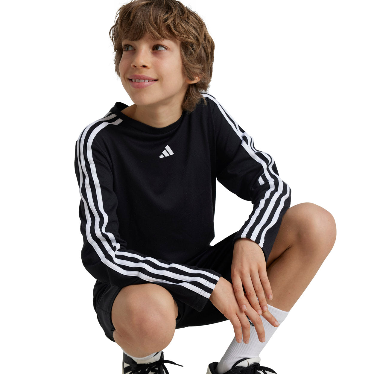 Essentials Logo Regular Fit Langærmet T-shuirt