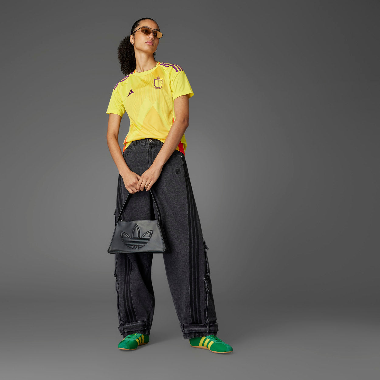 Belgium 25/26 Dame Udebanetrøje