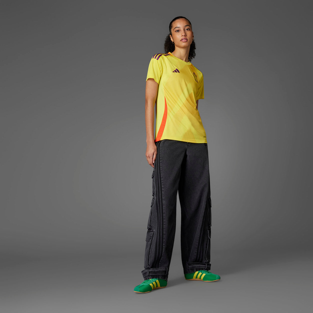 Belgium 25/26 Dame Udebanetrøje