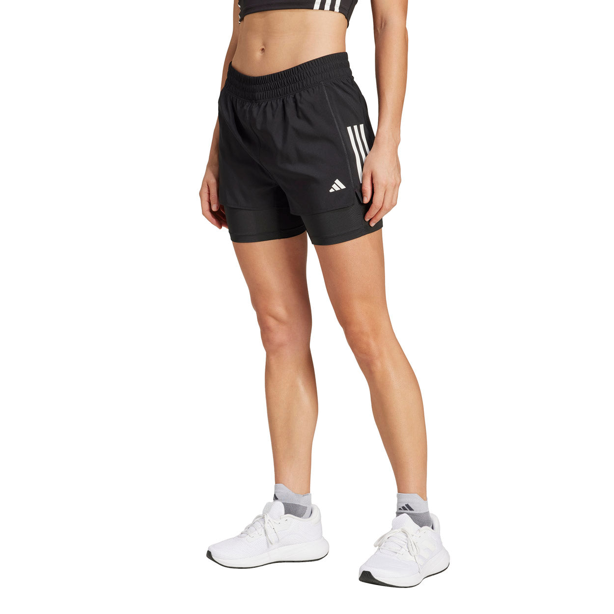 OWN THE RUN 2IN1 LØBESHORTS