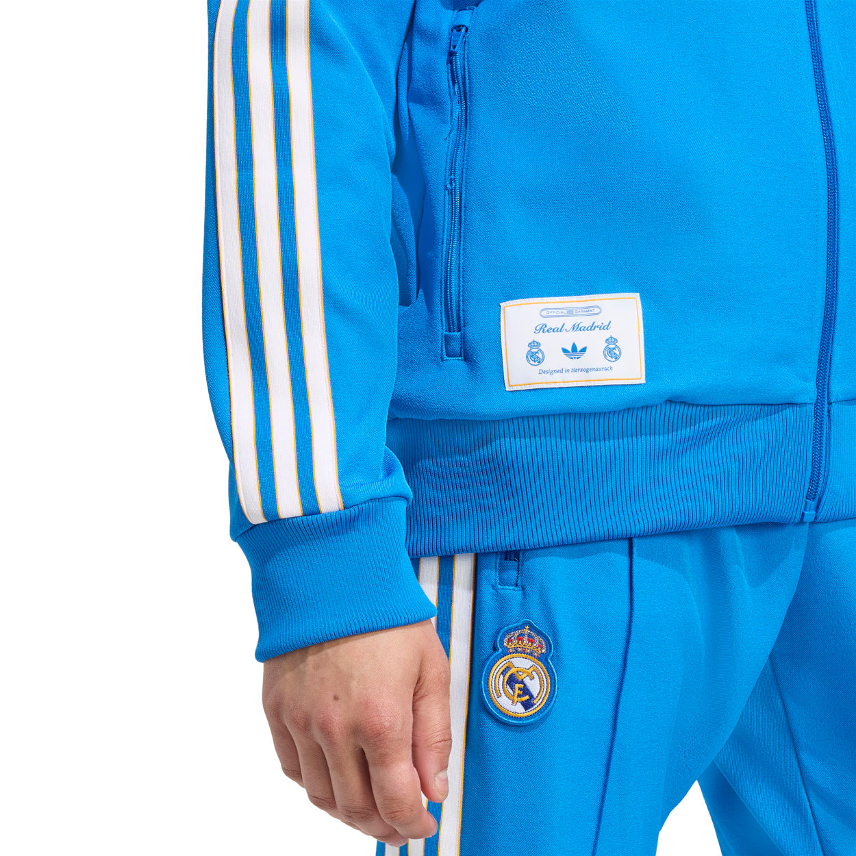 Real Madrid 25/26 Icon Full Zip Sweatshirt
