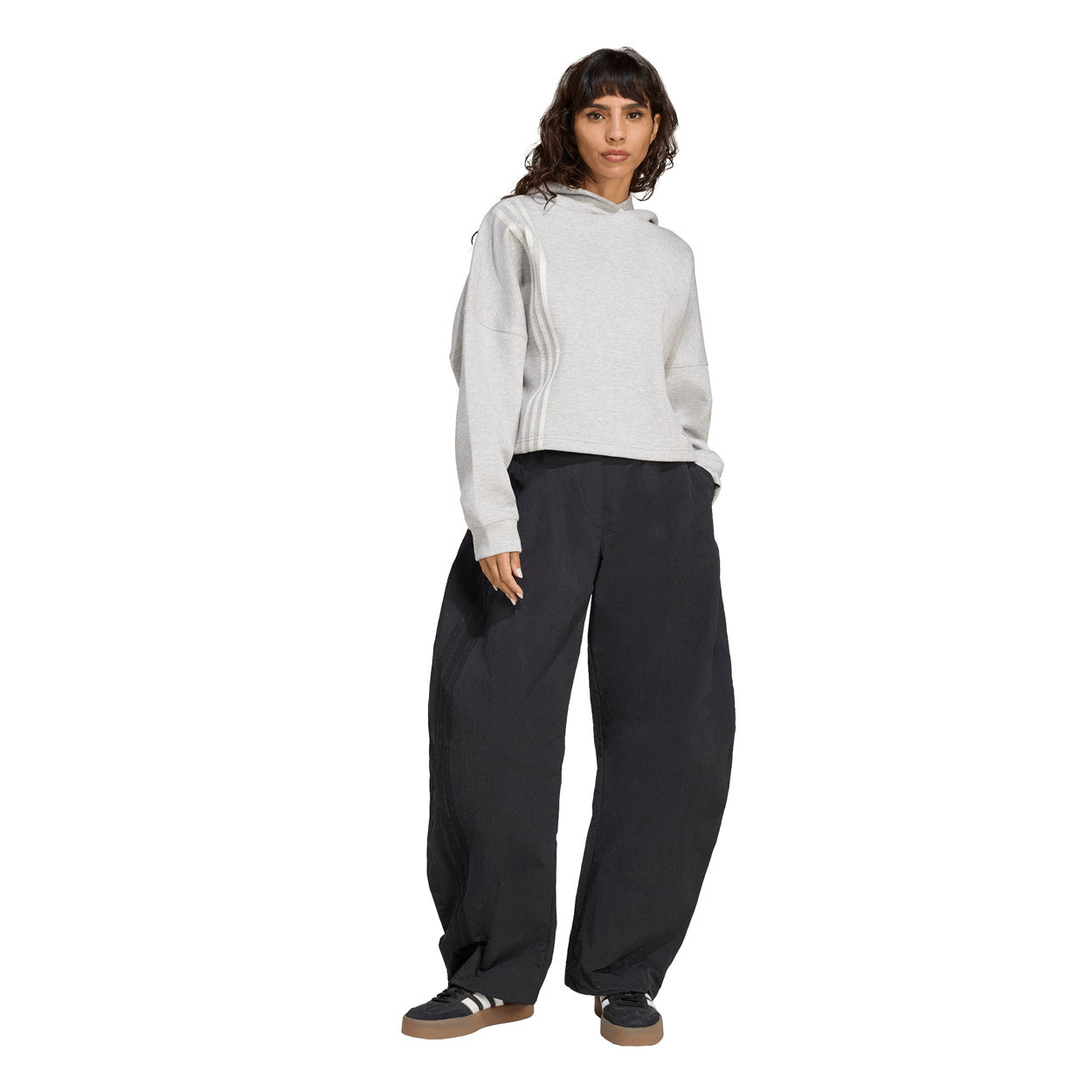 Off Placed 3-Stripes Hættetrøje