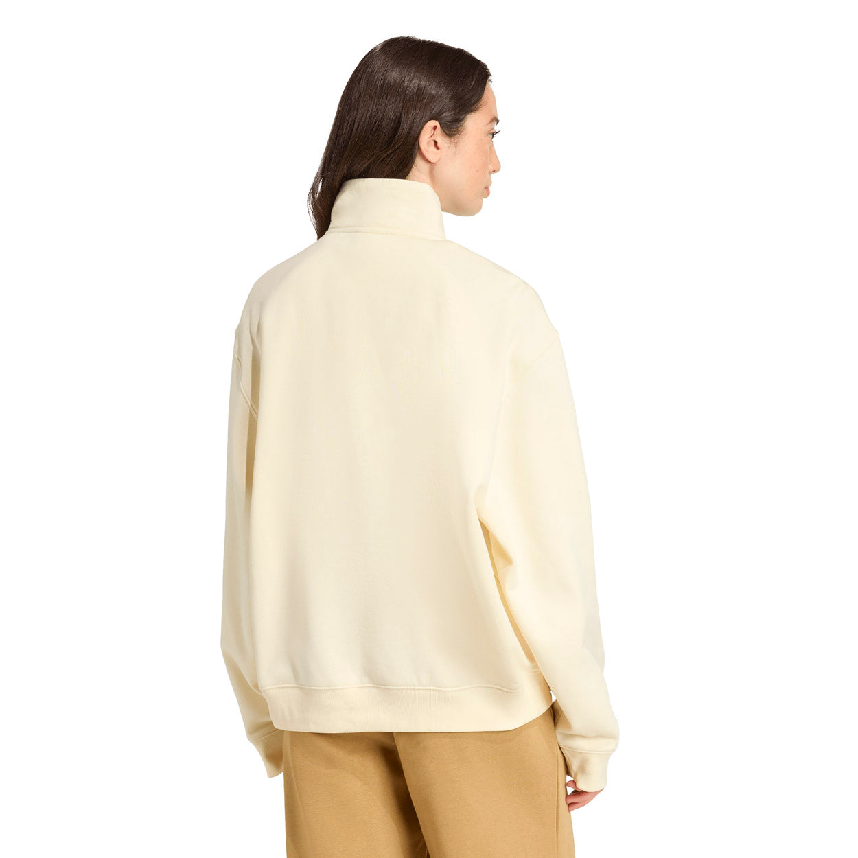 Linear Quarter-Zip Oversized Sweatshirt