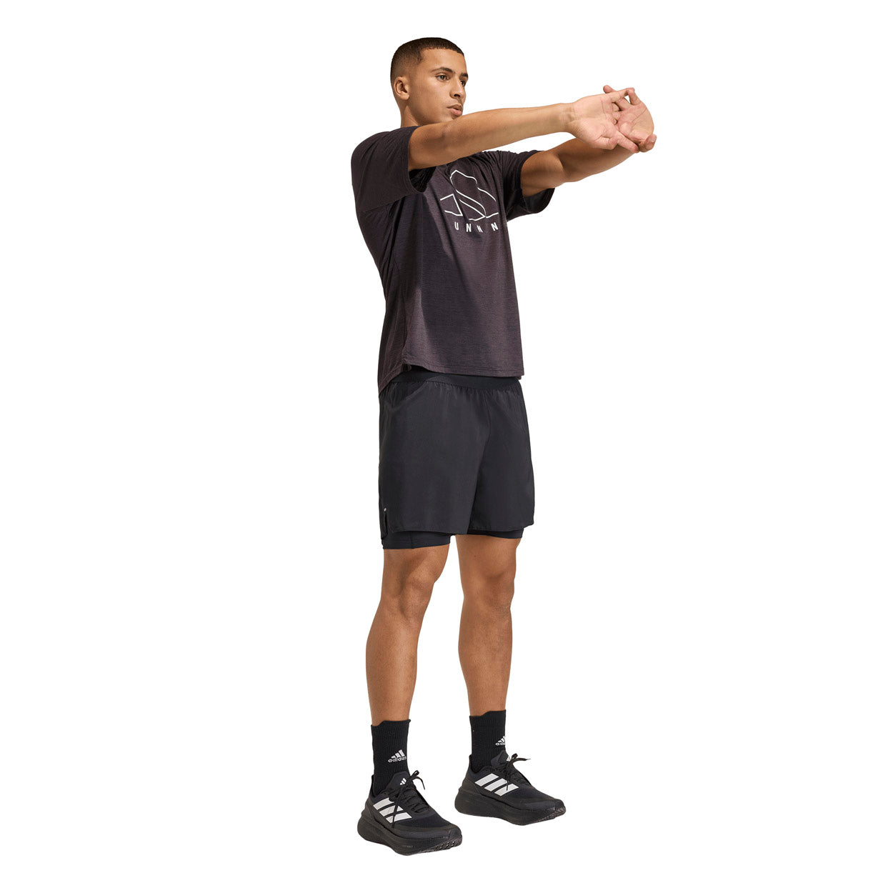 Essential 2 in 1 Løbeshorts