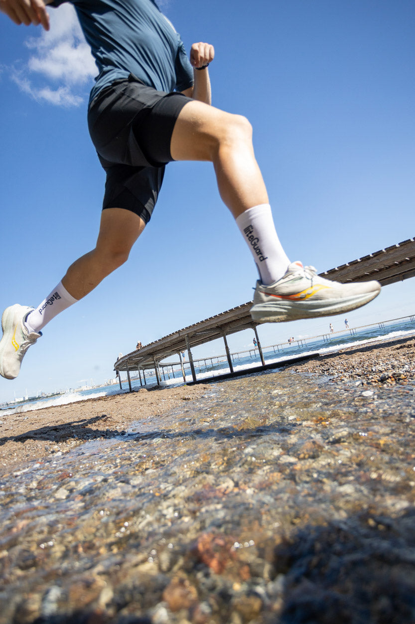 Glu-Tech 2-i-1 løbeshorts