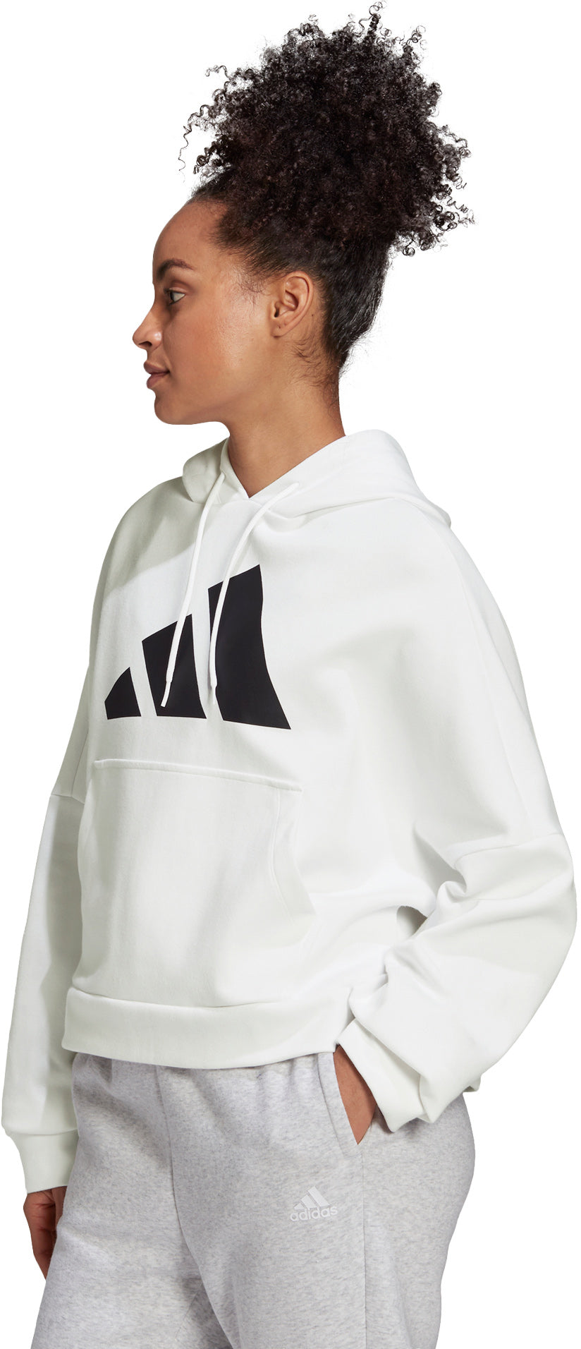 Back Zip Graphic hættetrøje