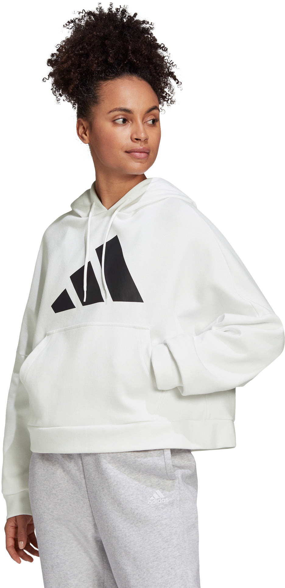 Back Zip Graphic hættetrøje