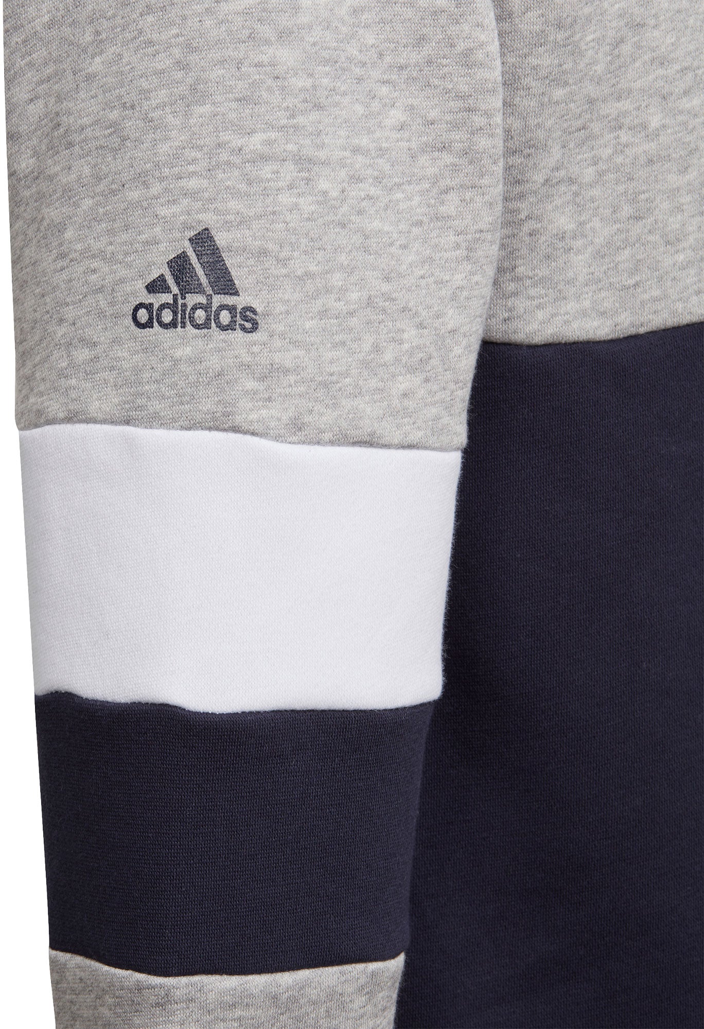 Linear Colourblock Fleece hættetrøje