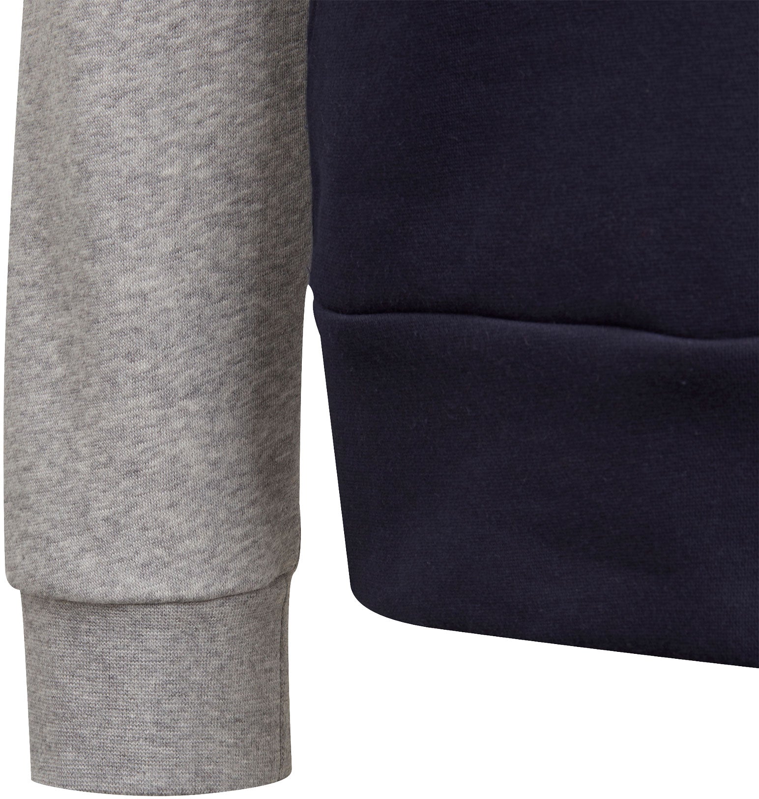 Linear Colourblock Fleece hættetrøje