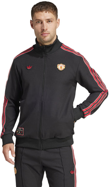 ウェア Manchester United 7 Køb Adidas Manchester United Full Zip Sweatshirt | Hurtig Levering