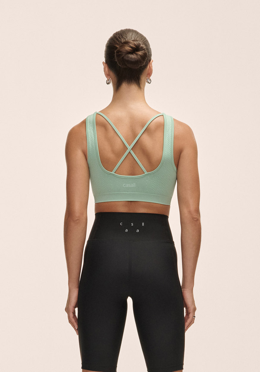 Scallop Seamless Sports BH