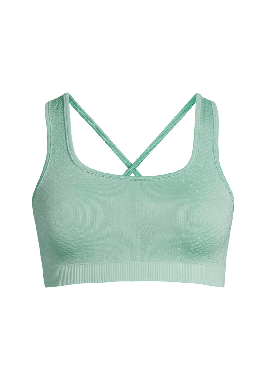 Scallop Seamless Sports BH
