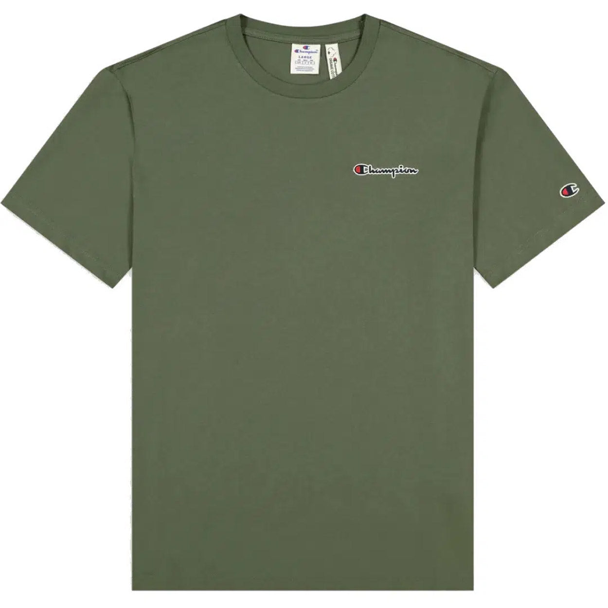 Organic Cotton Blend Small Script Logo T-shirt