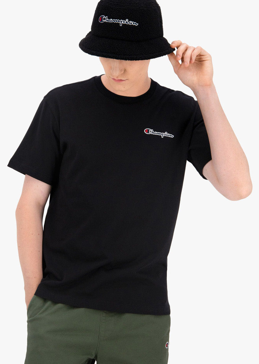 Organic Cotton Blend Small Script Logo T-shirt