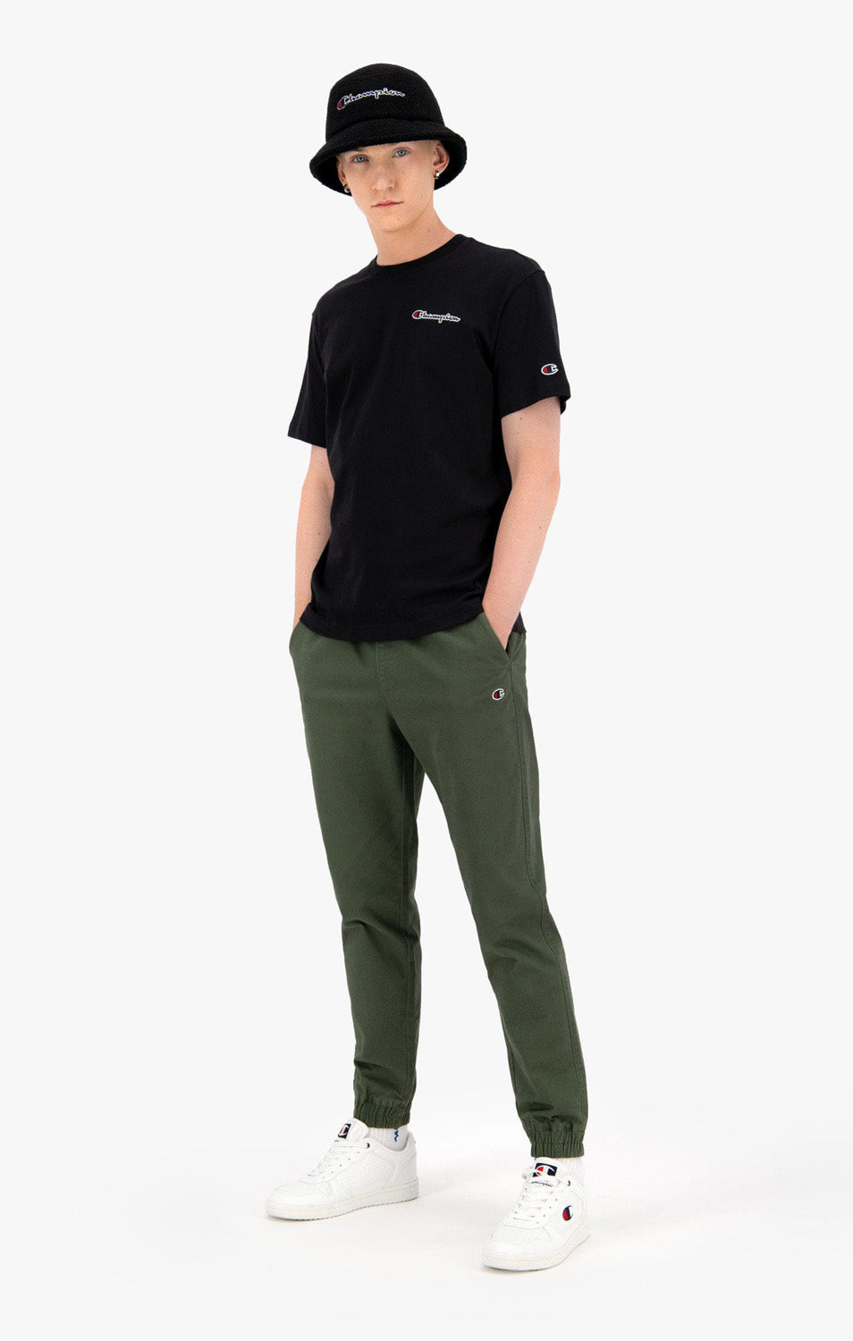 Organic Cotton Blend Small Script Logo T-shirt