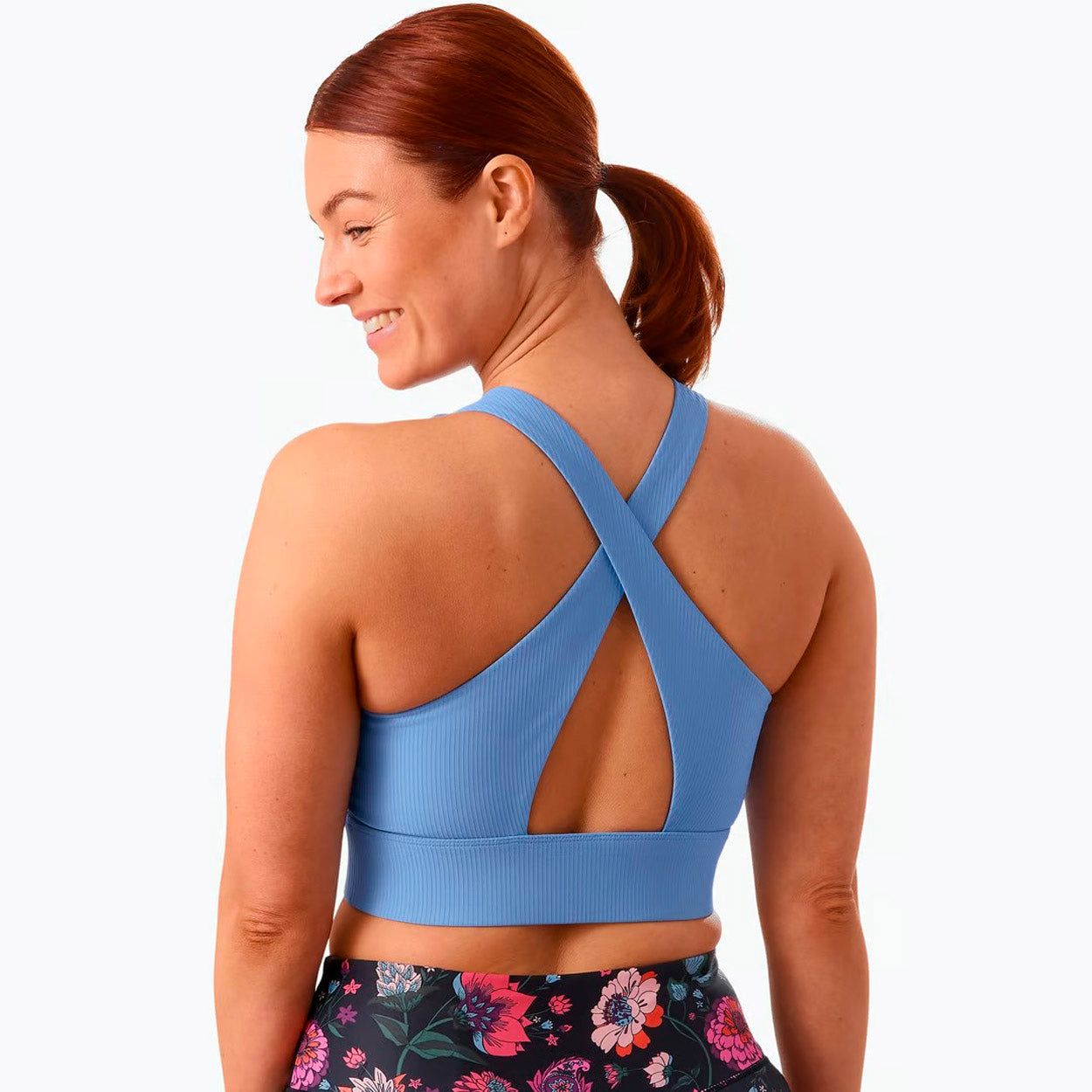 SIMONE RIBBED SPORTS BH