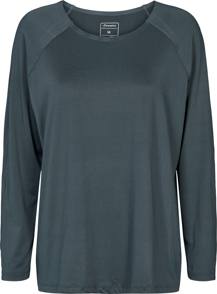 Boat Neck Langærmet Trænings T-shirt