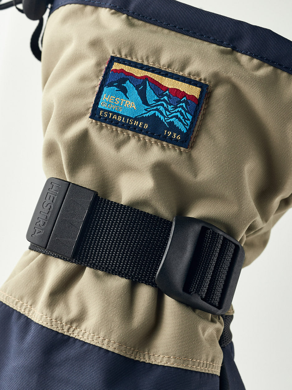 Gauntlet 3 finger Skihandsker