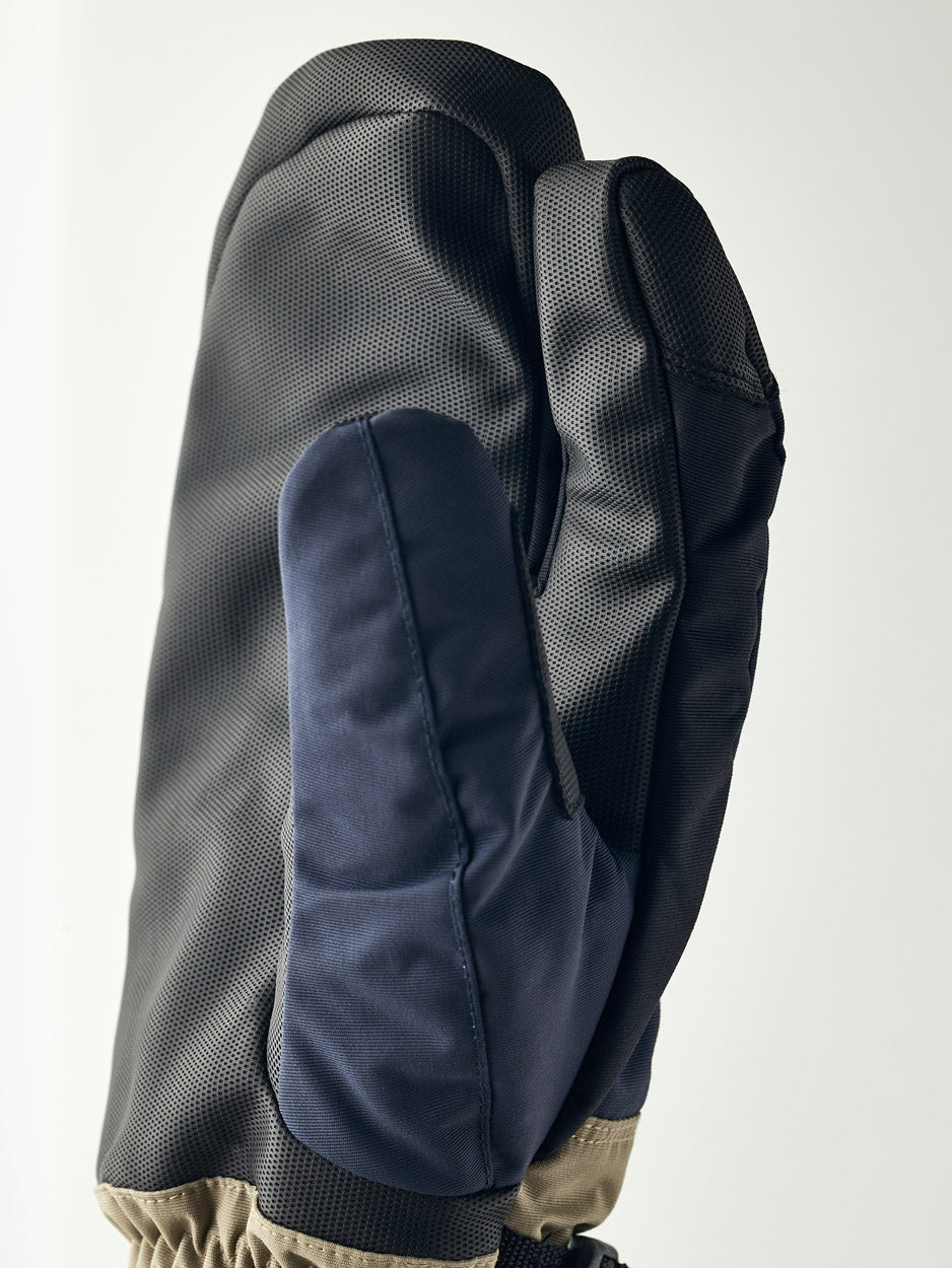 Gauntlet 3 finger Skihandsker