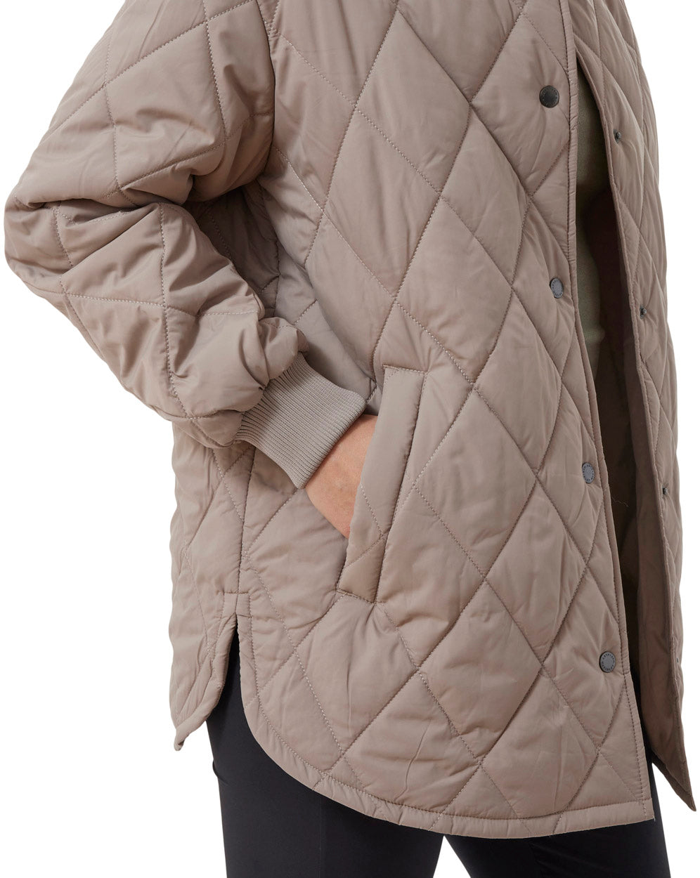 Hazel Quilted Overgangsjakke