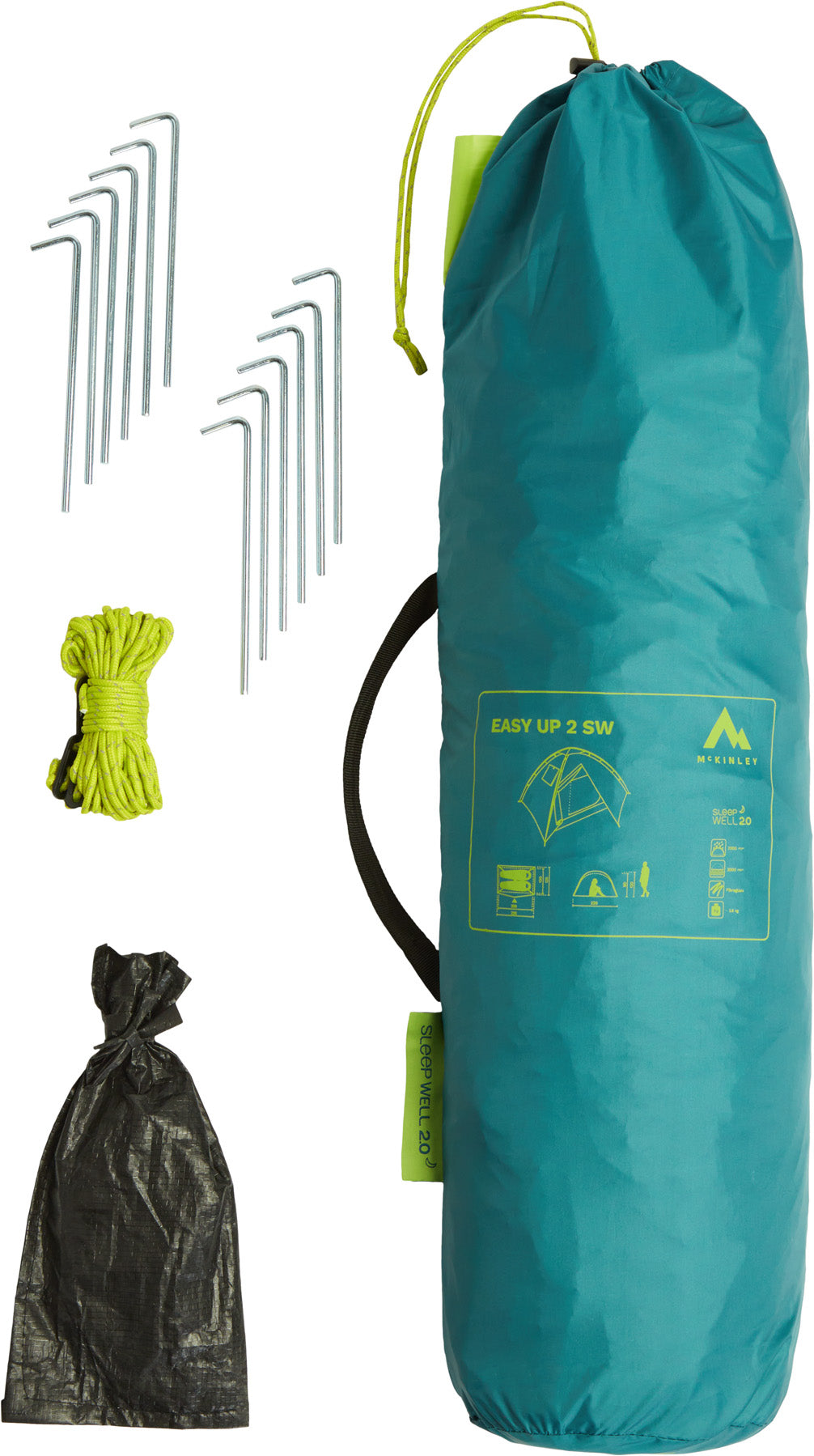 Easy UP I SW 2 personer Telt