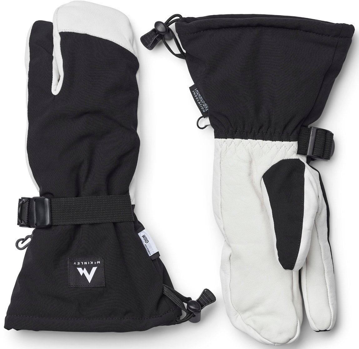 Softshell 3-Finger Skihandsker