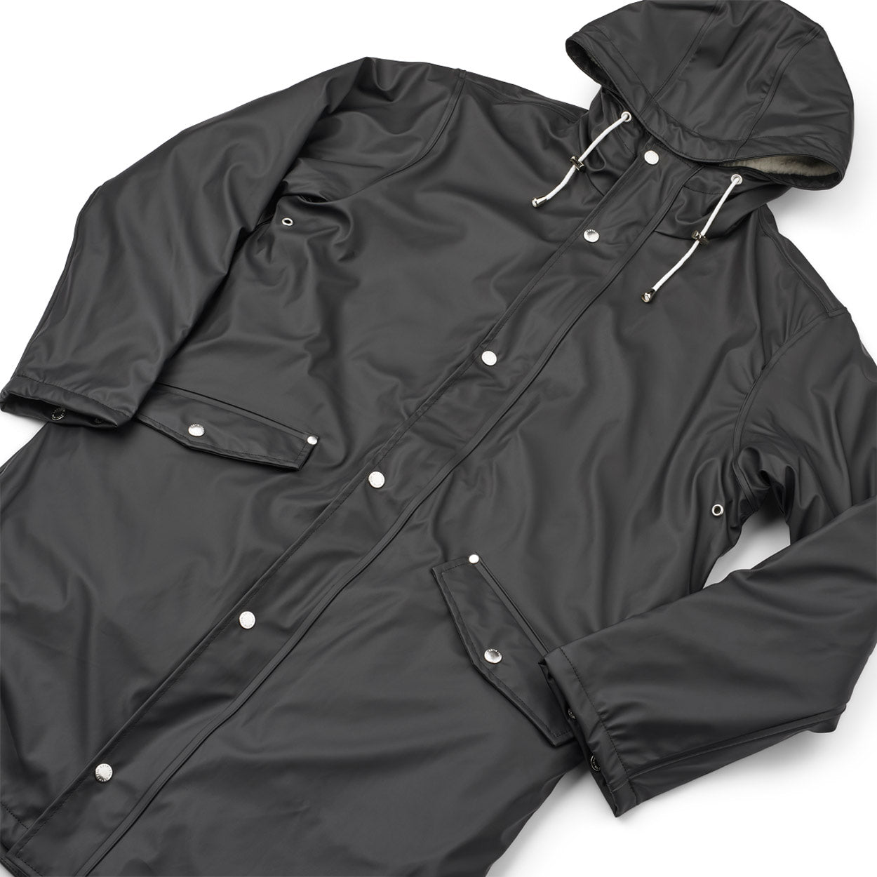 Pile Lined PU Foret Regnjakke