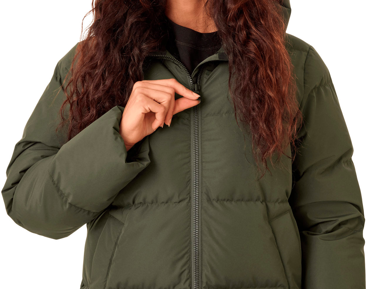 Anna purna Long Puffer Jakke