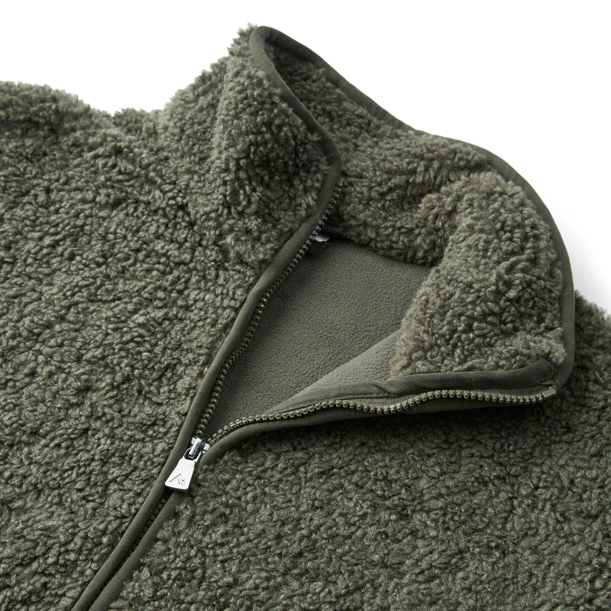 Edith Pile Lang Fleecejakke