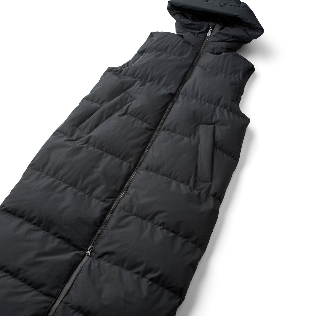 Yangra Puffer Long Vest