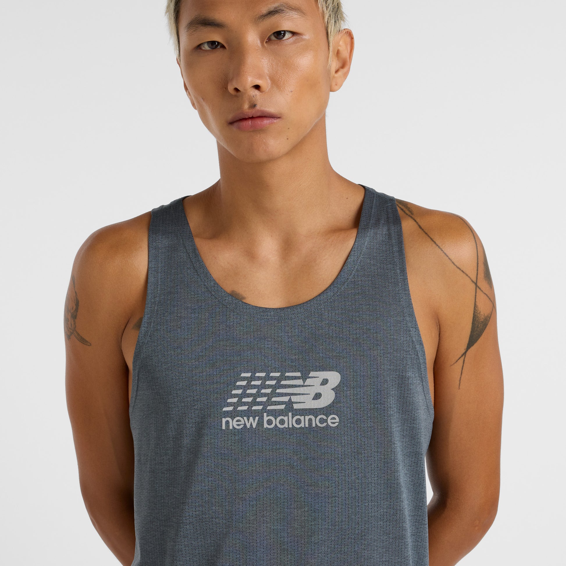 Athletics Reflective Graphic Tanktop