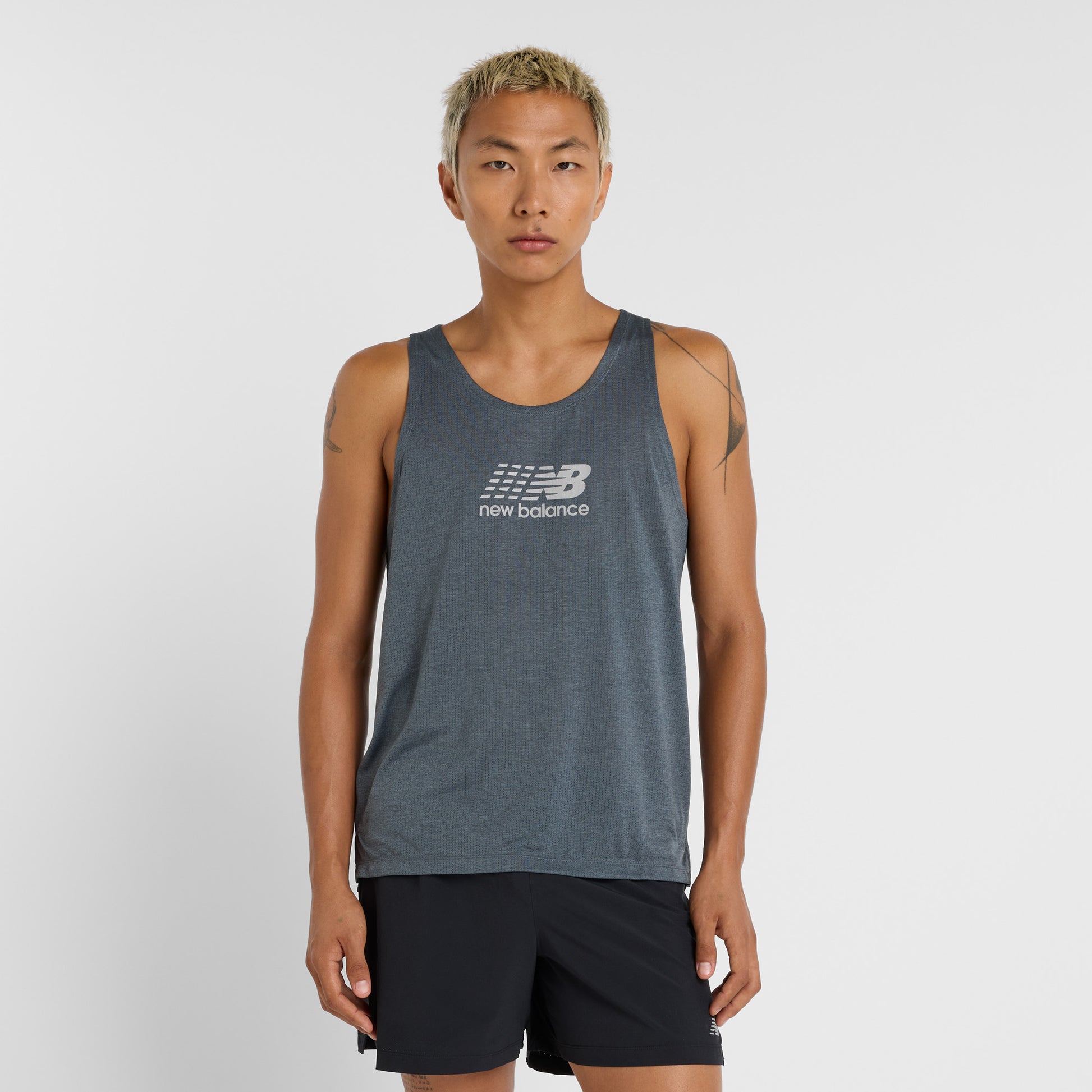 Athletics Reflective Graphic Tanktop