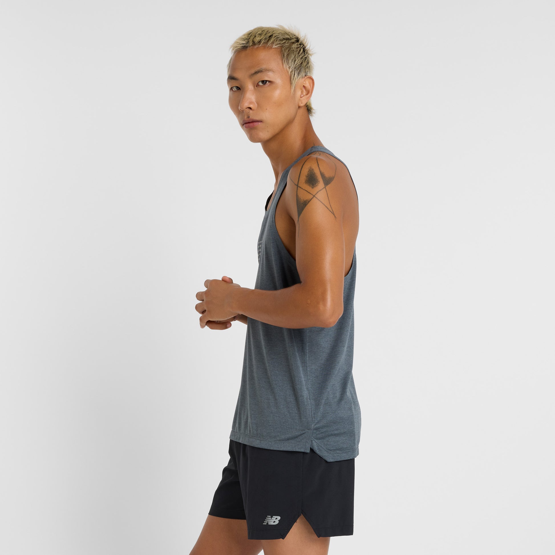 Athletics Reflective Graphic Tanktop