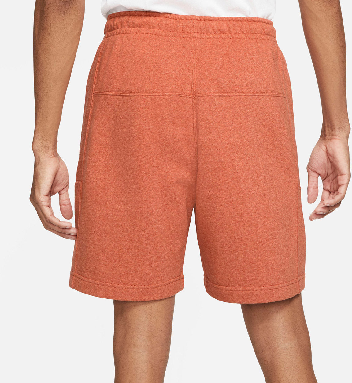 orange fleece nike shorts