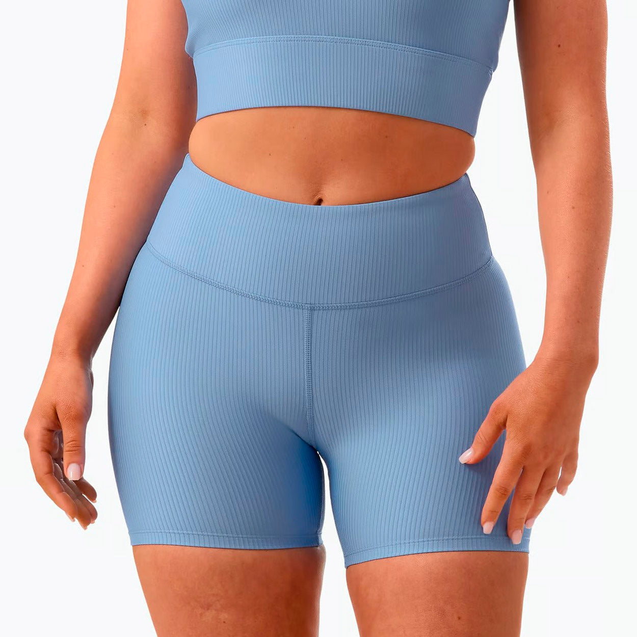 SIMONE RIBBED KORTE TIGHTS